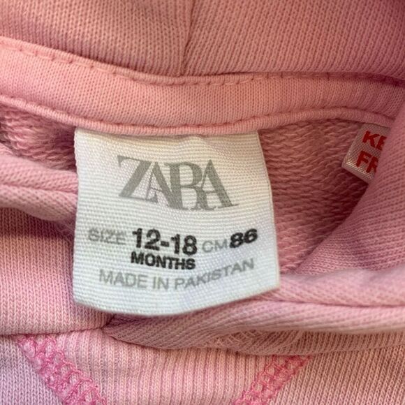 Infant Girls 18 Months Bundle Romper Hoodie Sweatshirt Pink - Picture 9 of 16